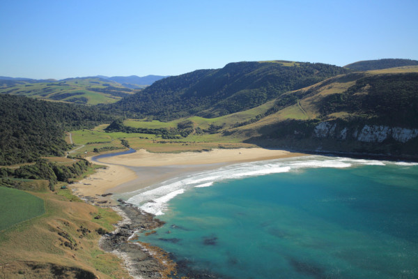 purakaunui bay