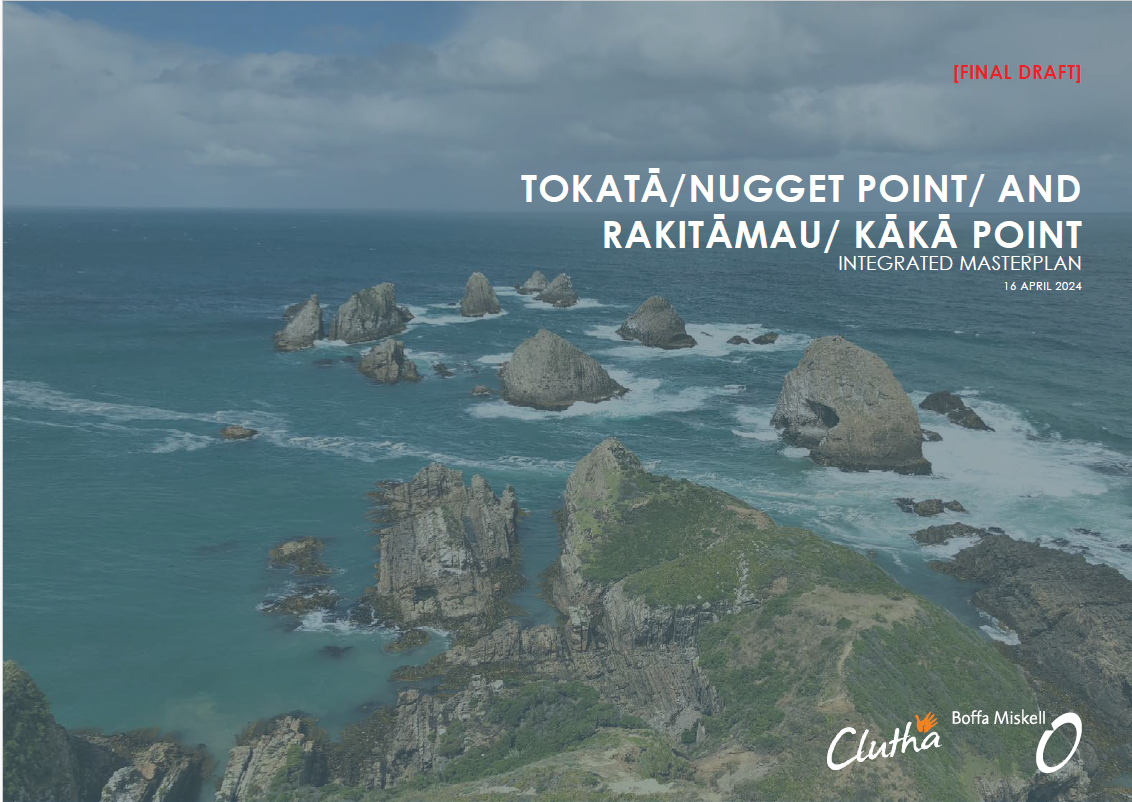 Tokata Nugget Point and Kaka Point Integrated Masterplan